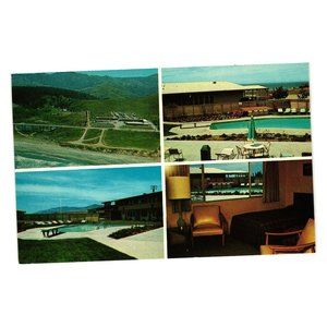 Vintage Postcard San Simeon Lodge California Coast Lodge Hearst Castle Ocean